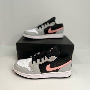 Nike Air Jordan 1 Low Grey Fog Bleached Coral